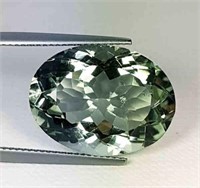 16.48 ct Top Luster Natural Green Amethyst