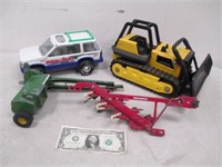 Vintage Collector Toy Vehicles - Tonka Bulldozer,