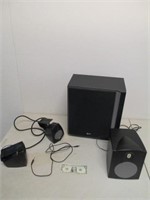 PC Speaker Lot - KLH & LG Subwoofer -