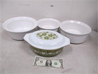 Local P/U Only Pyrex Spring Blossom Green