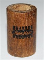 Small Wooden Moorman's Toothpick Holder