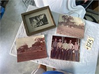 Various Old Photos of Rodeo Scenes w/Black
