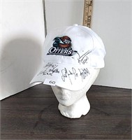 River Otters Autographed Hat