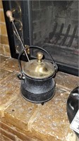 Footed Iron Pot With