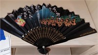 Painted Folding Fan