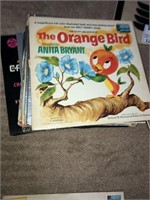Large Selection Of Children'S Record Albums
