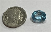 6.5 ct. Natural Blue Topaz gemstone