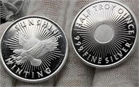 1/2 Troy Ounce Sunshine Silver Round (1)