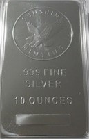 10 oz Sunshine Mint Silver Bar