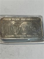 1 oz Trade and Commerce Silver Bar