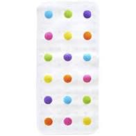 Munchkin Dots Bath Mat, 30.5” L x 14.25” W