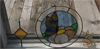 Lot of Stained Glass Decor 10.5"