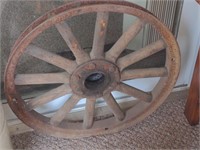 Vintage Wagon Wheel 21"