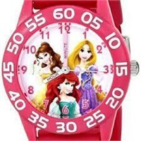 Disney Kids Princess 3D Plastic Strap Watch,