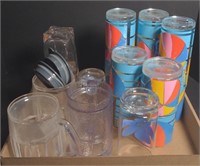 Plastic Steins and Tumblers