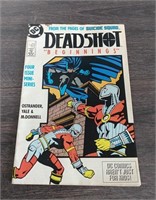 1988 Deadshot Beginning Comic