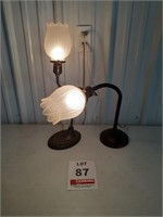 (2) Desk lamps