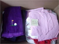 New fabric bags, golf towels