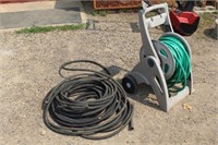 Hose Mobile Hose Reel w/Hose & Garden Hose