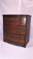 CHILD'S/DOLL CHEST OF DRAWERS 14"X9.5"X15.5" TALL