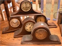 MANTLE CLOCK GROUPING