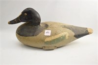 VINTAGE DECOY WITH GLASS EYES
