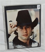 John Travolta  8x10 Autograph Urban Cowboy 1980