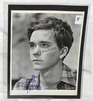 Young Timothy Hutton Genuine Autograph B&W Photo