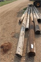 Pile of Highline Poles