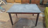 Square Black Dining Table