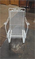 Wrought Iron Springer Patio Chair