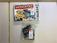 Despicable Me Monopoly game & 5 Mini Speakers