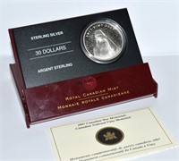 2007 Canada $30 .925 Coin Vimy Memorial W/Case