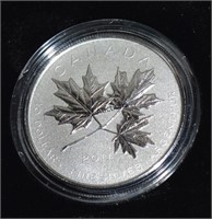 Canada 2011 $10 Fine Silver  Maple Leaf Forever