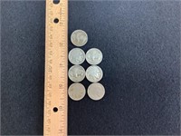 7 Buffalo Coins (Assorted Dates)