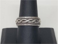 .925 Sterling Silver Celtic Band