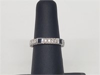 .925 Sterl Silver Judith Ripka CZ Band