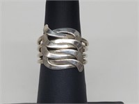 .925 Sterling Silver Contemporary Ring