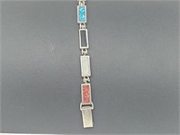 .925 Sterling Silver Native American Bracelet