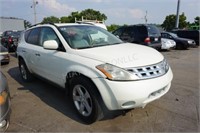 2005 Nissan Murano RUNS AND MOVES-SEE VIDEO!