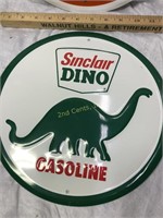 Sinclair Dino Gasoline & 76 Metal Signs