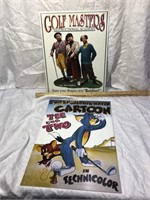 Tom & Jerry And 3Stooges Golfmaster Signs