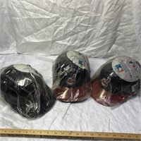 3 Cleveland Indians Souvenir Helmets