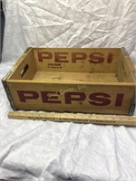 Vintage Pepsi-Cola Crate