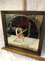Vintage Miller Highlife Beer Sign