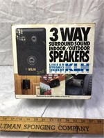 Klh Linear Dynamics Speakers Model 403