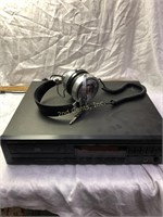 Onkyo Compact Disc Player And Headphones