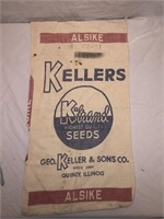 Kellers Seed Alsike Seed Sack
