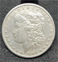 1894 Morgan Silver Dollar, XF+ Semi Key Date