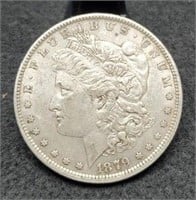 1879-O Morgan Silver Dollar, XF